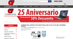 Desktop Screenshot of compufax.co.cr